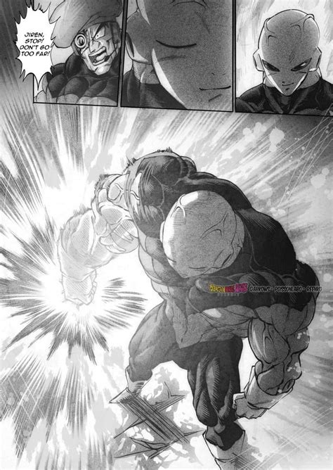 One Punch Jiren From Dragon Ball Fanmanga Called Dragon Ball Kakumei