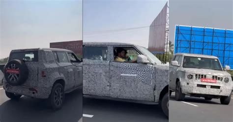 mahindra vision  compact suv spotted testing  nu iq platform