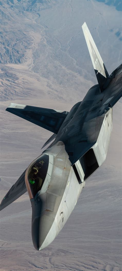 Military Lockheed Martin F-22 Raptor, Jet Fighter, Aircraft, Warplane