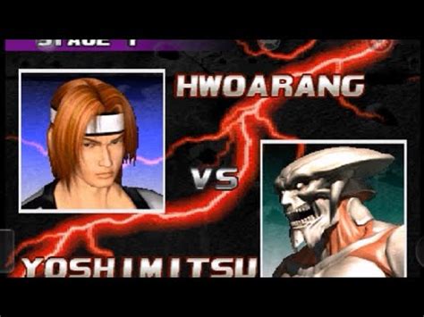 Tekken Gaming Video Brutal Fight Hwoarang Vs Jin And Yoshimitu YouTube