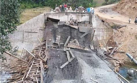 Colapsa Puente En Construcci N En Tamazul Pam Del Esp Ritu Santo Oaxaca