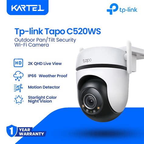 Tp Link Tapo C Ws K Qhd Outdoor Pan Tilt Security Wifi Ip