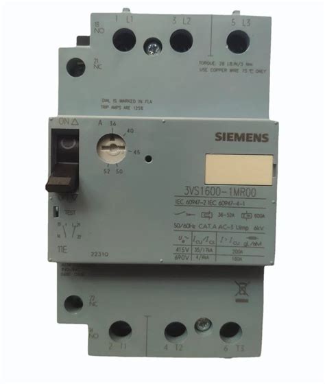 Siemens Vs Mr Motor Protection Circuit Breaker At Rs Piece