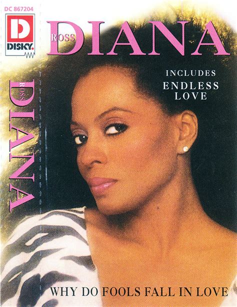 Diana Ross Why Do Fools Fall In Love 1996 Cassette Discogs