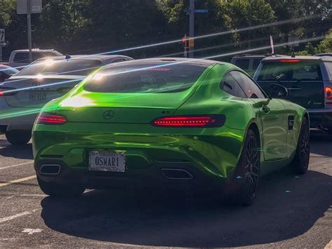 Chrome Green Mercedes Amg Gt S 6speedonline Porsche Forum And