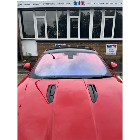 Red Orange Blue 81 VLT Chameleon Window Film