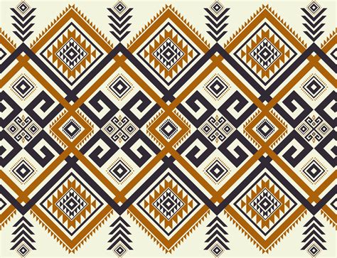 Aztec Tribal Colorful Geometric Pattern Graphic By Parinya Maneenate