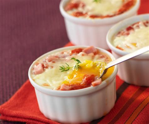 Oeufs Cocotte Au Jambon Recette Gourmand