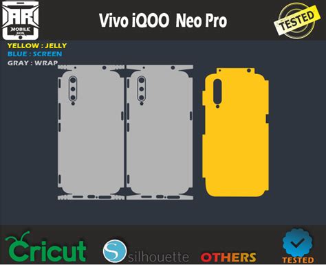 Vivo Iqoo Neo Pro Skin Template Vector VectorGi Digital Market