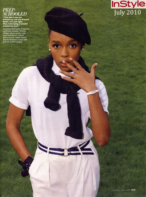 Hot Shots Janelle Monáe Does InStyle That Grape Juice
