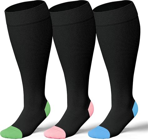 Amazon Bbfrey Plus Size Compression Socks Wide Calf For Women