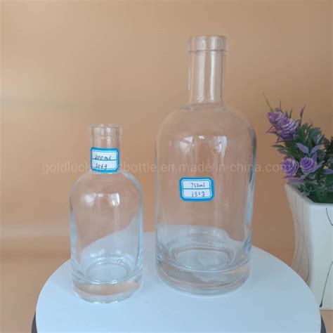 Jingna Super Flint 50ml 1000ml All Size Cylinder Clear Glass Bottle For