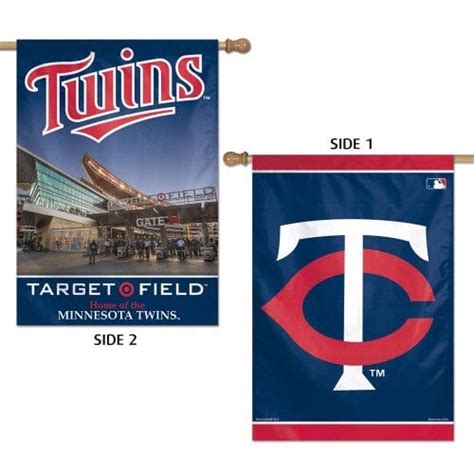 Minnesota Twins Double Sided Banner Liberty Flag And Specialty