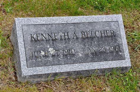 Kenneth A Belcher Find A Grave Memorial