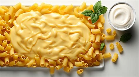 Premium AI Image | Macaroni schotel with cheese baked meat meal