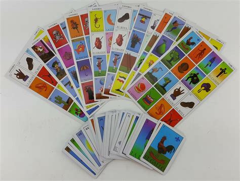 Vintage Mexican Bingo Cards 9 Loteria By Lacasamonina On🍬 Descubra Os