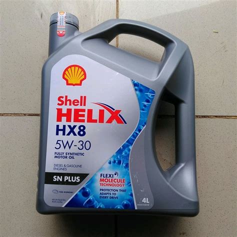 Jual Oli Shell Helix Hx Sae W Api Sn Plus Fully Synthetics