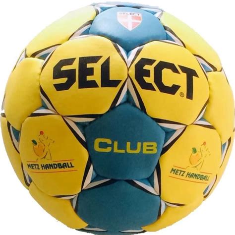 Ballon Handball Select Hb Metz Handball Jaune Jaune Achat Vente