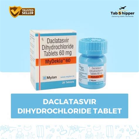 Daclatasvir Dihydrochloride Tablet 60 Mg At Rs 2950 Pack In Nagpur