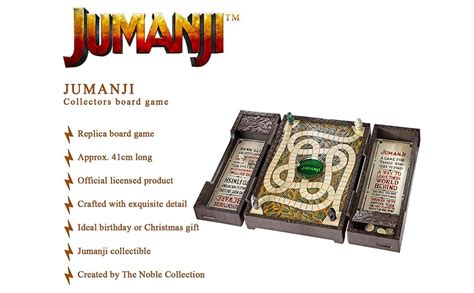 The Noble Collection Jumanji Collectors Board Game Full Size Scale