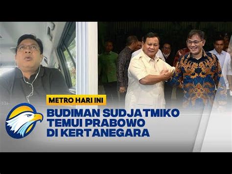 Budiman Sudjatmiko Temui Prabowo Di Kertanegara YouTube