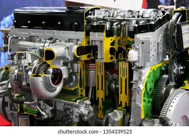 Car Engine Automobile Engine Gasoline Powered Stock Photo 1354339523 ...