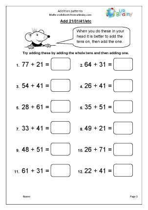 Printable Math Worksheets 3 Year Olds