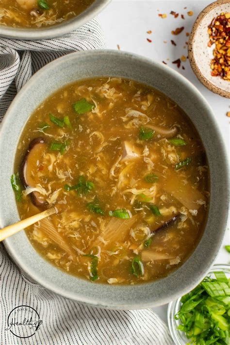 Hot And Sour Soup A Pinch Of Healthy