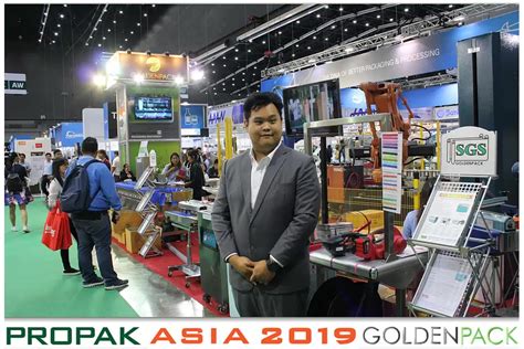 ภาพบรรยากาศงาน Propak Asia 2019 Thailand บรษท สยามโกลเดน เซลส แอนด