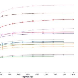 Rarefaction curve analysis was performed on the high-throughput... | Download Scientific Diagram