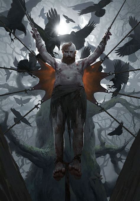 Águila De Sangre Dark Fantasy Art Viking Art Viking Character