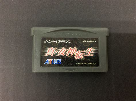 【やや傷や汚れあり】ゲームボーイアドバンス Gba 真・女神転生 箱・説明書欠品 Atlus ユーズドの落札情報詳細 ヤフオク落札価格