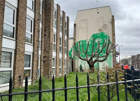 Banksy unveils new street art in London neighborhood of Finsbury Park ...