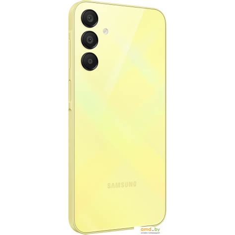 Купить Смартфон Samsung Galaxy A15 6GB/128GB (желтый, без Samsung Pay ...
