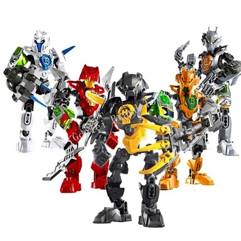 Hero Factory 3.0 Star Soldiers ROCK NEX STRINGER AULK FRNO STORMER ...