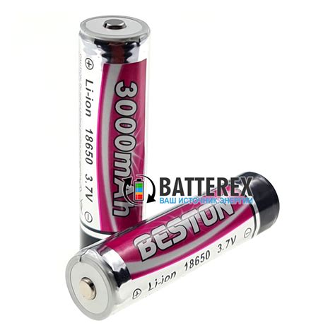 Аккумулятор 18650 с защитой Beston 3000mah | Купить аккумулятор 18650 с ...