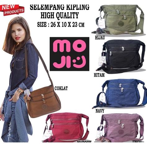 Jual Spesial Tas Selempang Wanita Sling Bag Kipling 4 Ruang Tas