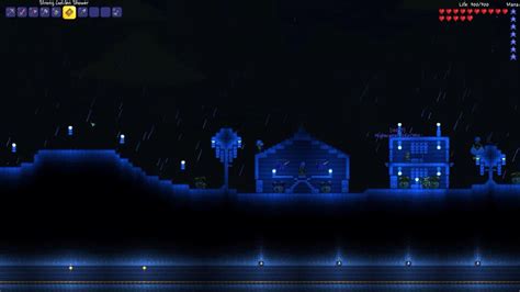 Slime biome I built with a friend back in 1.2 : Terraria