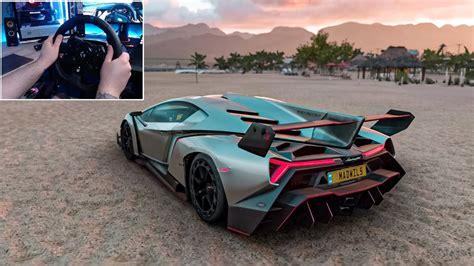 Lamborghini Veneno Forza Horizon Logitech G Gameplay Youtube