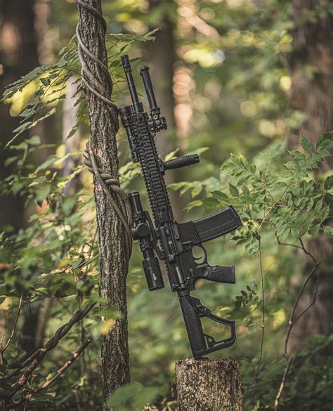 Karabinek Daniel Defense MK12 BUOS B2B