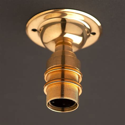 Shade Ring Brass Batten Holder Edison E