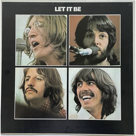 DISPLAY - Let It Be Album Cover - Beatle Memories