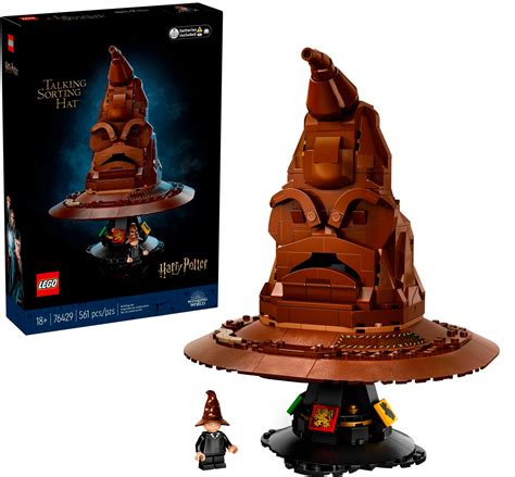 LEGO Harry Potter Talking Sorting Hat Build And Display Set 76429