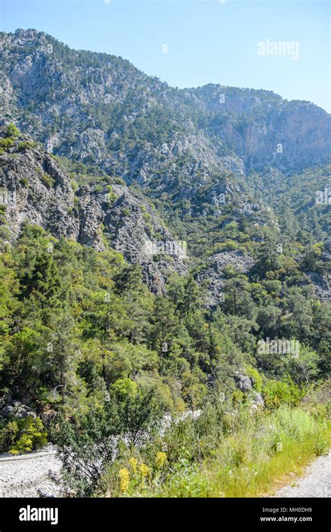 Nature of the Taurus mountains in Turkey Stock Photo - Alamy