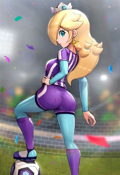 Anime Pantyhose Legs Queen Rosalina Super Mario Galaxy Wearing