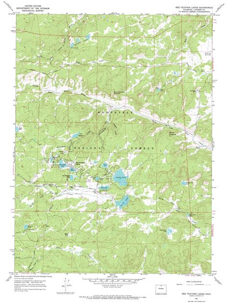 Red Feather Lakes Map at Harrison Fitch blog