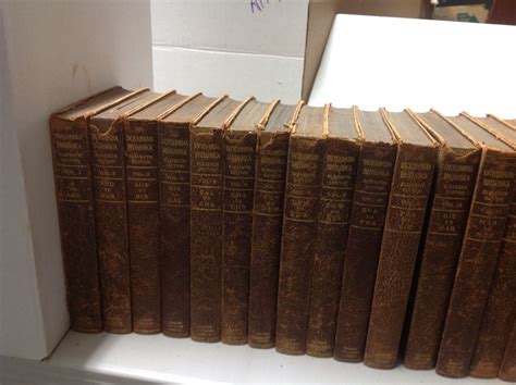 100 year old Encyclopedia Britannica 11th edition Full set Handy Volume ...