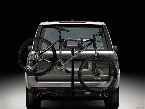 12my Range Rover With The Swing Away Bike Rack