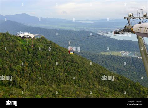 Langkawi Cable Car or Panorama Langkawi Cable Car in Langkawi Island ...