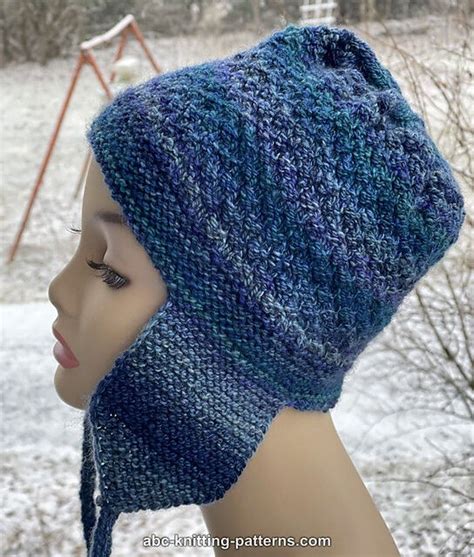 Knitting Patterns Galore Earflap Hat